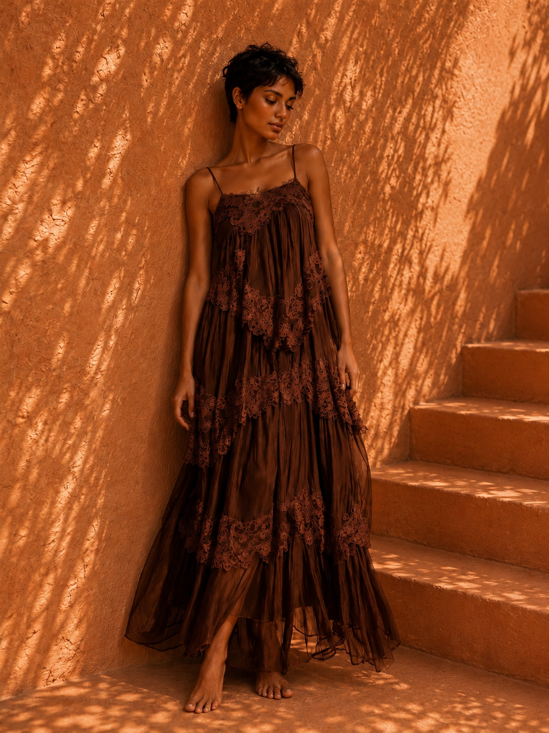 The Sienna lace dress